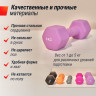 Гантель UNIX FIT неопреновая 4 кг Violet DBNEO4VT